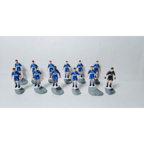 Subbuteo Andrew Table Soccer Panathinaikos 2001-2002 3rd kit  no bases no box only twelve figures